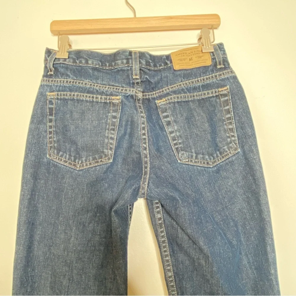 American Eagle Outfitters medium wash flare jeans - Picture 5 of 10